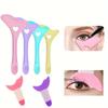 Eyeliner Mold Silicone Eyeliner Pen Auxiliary Eye Black Protective Mask Eyeliner Pencil Eyelash Eye Shadow Multi-function Eye Makeup Tool