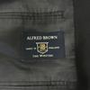 Made In England Alfred Brown Tailored Jacket Half Lining Men M Black Jackets Tailor Fukuoka(USED)