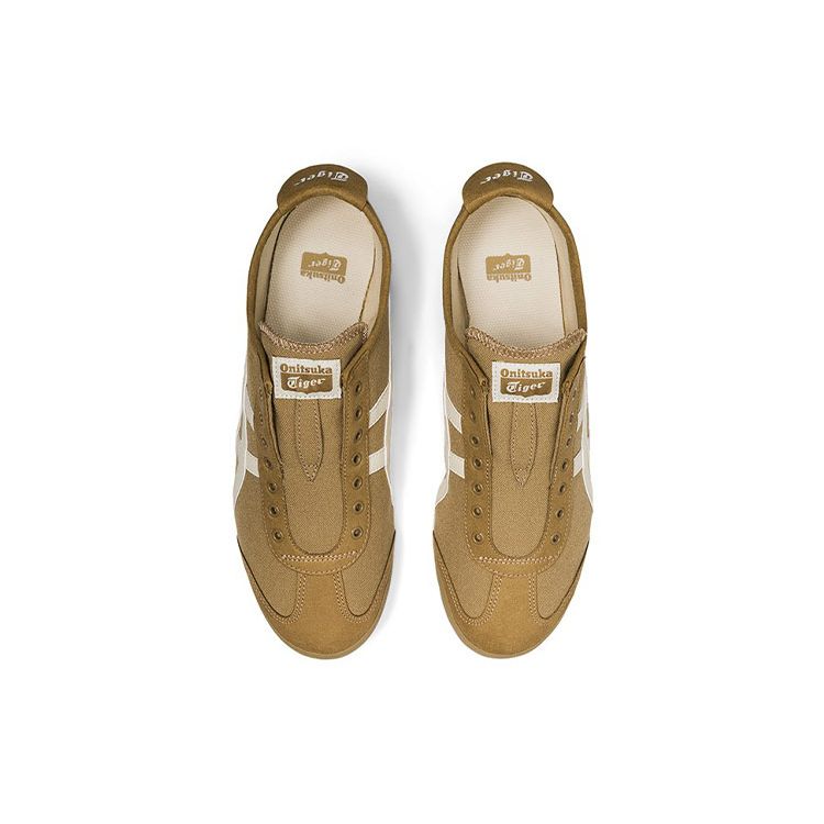 ONITSUKA TIGER Mexico 66 Слипоны Круглый Носок На Шнуровке Спортивные Нескользящие Износостойкие Сбалансированные Легкие Низкие Повседневные Кроссовки 1183A360-208