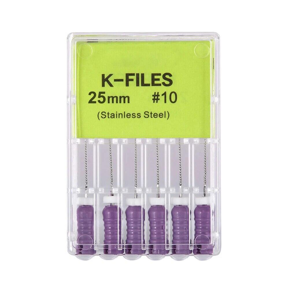 Niceden 6 шт./кор. стоматологический эндодонтический NiTi ручной термоактивируемый вращающийся файл SX-F3 25 мм