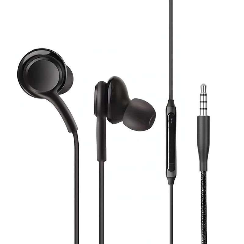 Проводные наушники-вкладыши USB-C с микрофоном, стереозвук Hi-Fi, плетеный кабель Type-C, 3,5 мм