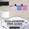 Metal Wine Bottle Rack Wall-mounted Wine Rack Bar Wine Shelf Space-saving Wine Organizer Gift for Wine Lovers