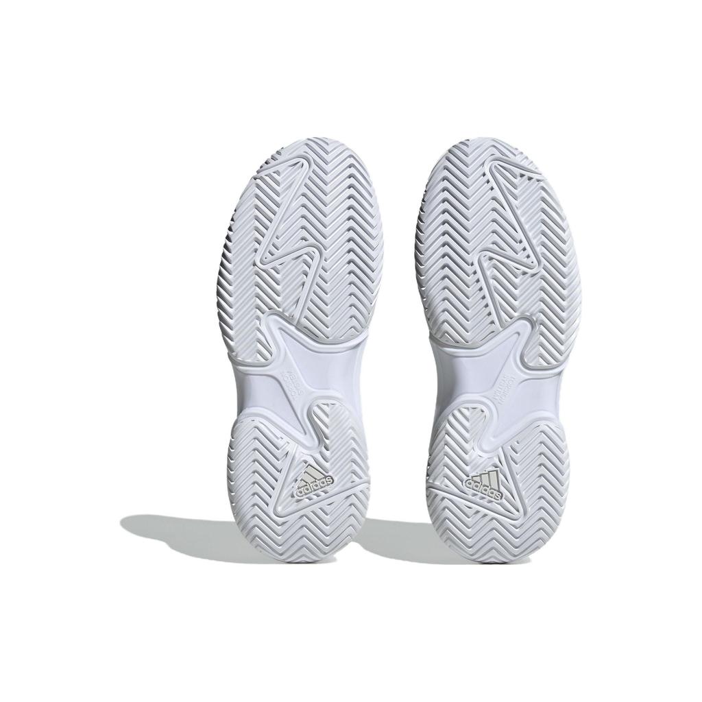 Adidas Barricade White Silver Metallic Women Sneakers Cloud-White Grey-One ID1554