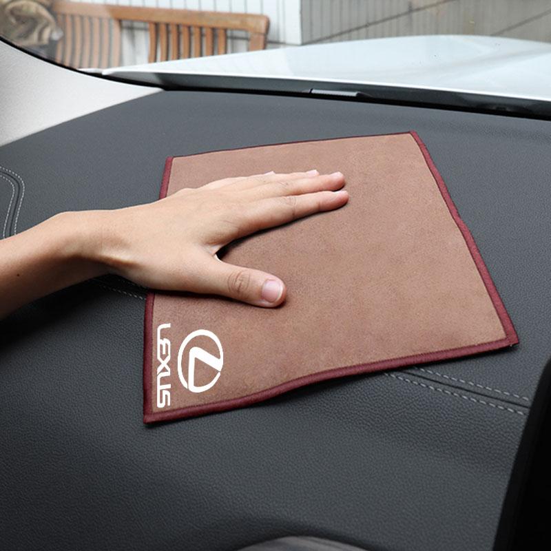 For Lexus RX330 IS250 Ct200h ES300h RX350 IS300h NX300h RX400h UX Car Car Microfiber Wash Towel Car Care Cleaning Tools