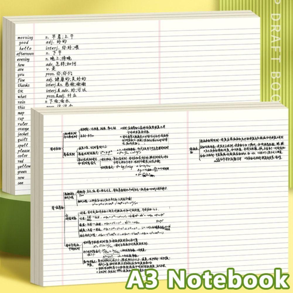 Tearable Draft Paper Mind Map Planning Notepad Multi-functional Memo Pads Student