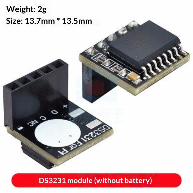 1Pcs High Precision I2C Interface Ds3231 Time Clock Rtc Module With/No Battery For 3.3V/5V Pi For Raspberry