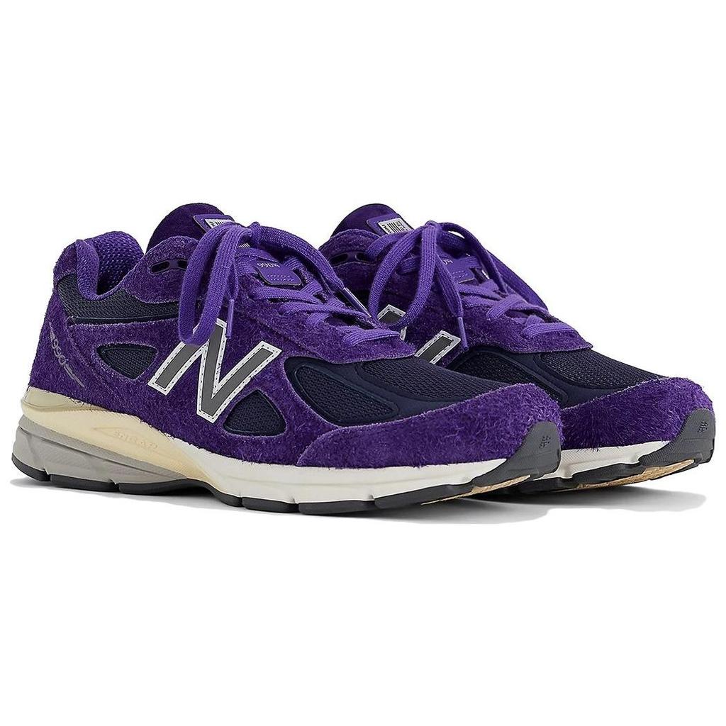 Teddy Santis x New Balance 990v4 Сделано в США Сливовый Пурпурный Унисекс Кроссовки Серебристый U990TB4