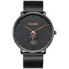 Simple Stylish Brand Popular Ultra Thin Lightweight Analog Watch Business Waterproof Quartz Arm Watch 05 [BUREI] Men's Men's