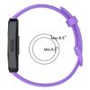 Для Huawei Band 10/10 NFC/Band 8/Band 8 NFC/Band 9/Band 9 NFC Силиконовый ремешок для часов Дышащий мягкий ремешок для часов с пряжкой
