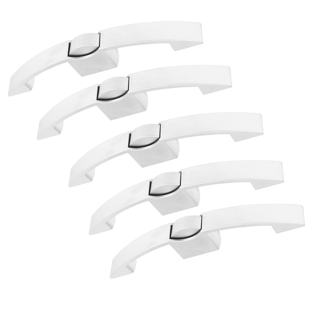 5 шт. Ручка-замок для шкафа Арочная Кнопочная Ручка-скоба Высокая Прочность для Автодома Яхты Каравана