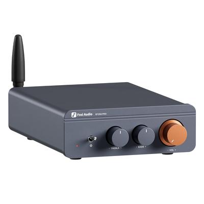 Модернизированный Fosi Audio BT20A Pro 300 Вт x2 TPA3255 Bluetooth 5.0 Усилитель мощности, Домашний аудио стерео 2-канальный усилитель-ресивер, Мини Hi-Fi Класс D