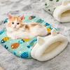 Winter Warm Plush Cat Dog Sleeping Bag, Soft Cozy Pet Nest For Indoor Cats And Dogs, Portable Cute Pet Small Puppy Pet Nest Bed