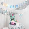 2 Pcs Iridescent 4D Balloons Large Holographic Foil Balloon Rainbow Mylar Aluminum Balloon for Birthday Wedding Baby Shower Party Decoration