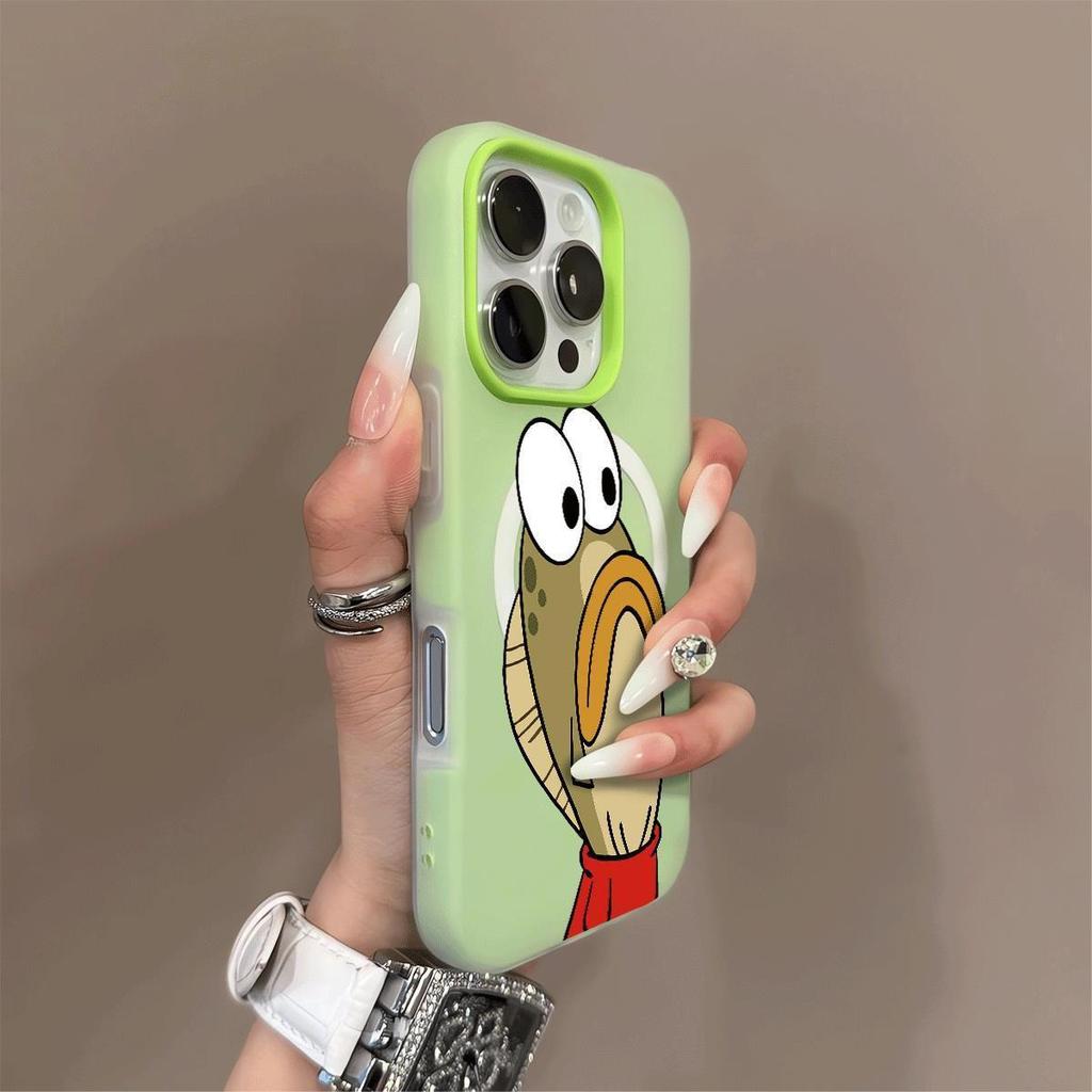 Magnetic Jelly Two-in-one Mobile Phone Case for Apple 17PROMAX All-inclusive New Protective Cover Trendy Women Magnetic Case