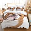 Cute Dog Luxury Bedding Set  3D Print For Adult Kid Twin Single Queen King Full Size Bedroom Animal Cartoon Duvet Cover Set