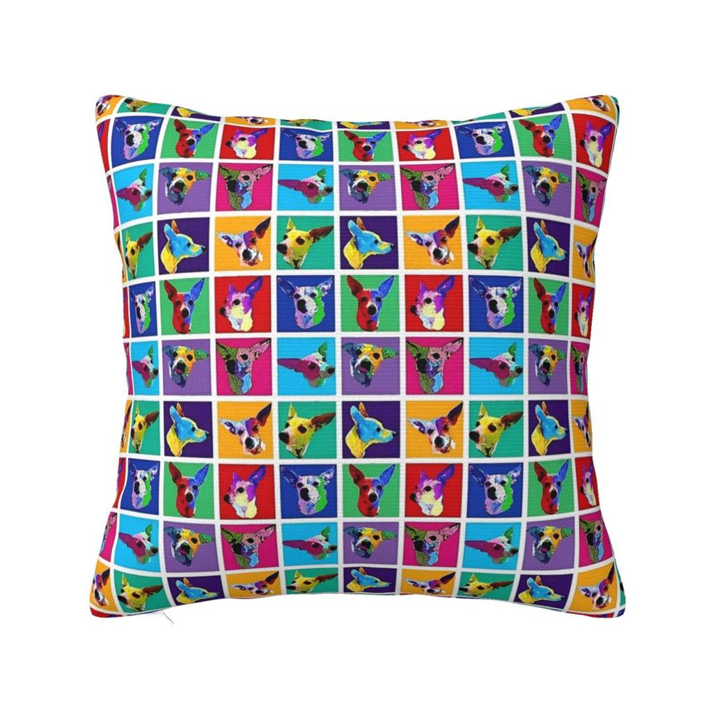 My Lovely Dachshund Dog Pillow Cover Cushion Cover Soft Pattern Pillow Case Funny Pillowcases For Chair Sofa Home Decoration