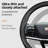 Suitable for Cadillac Ultra-Thin Breathable Leather Steering Wheel Cover Suitable for Cts 2013 Ct4 Carbon Interior Ct5 Xt5 Xt4 Xt6 Escalade Srx X