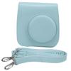 PU Leather Mini Camera Protective Case with Adjustable Shoulder Strap for Instax Mini 7+