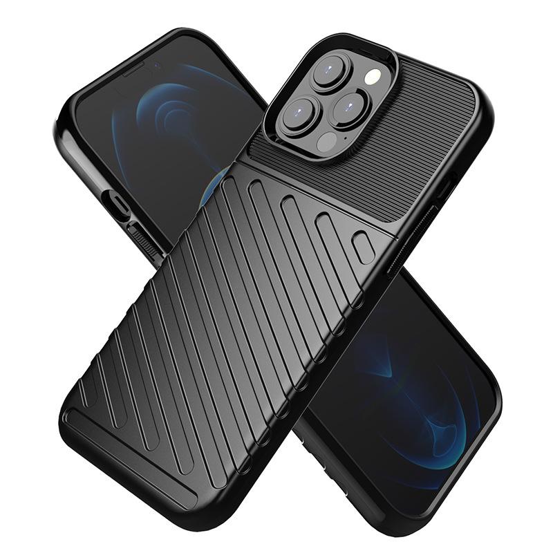 Применимо к чехлу для мобильного телефона Thunder iPhone11ProMax Чехол Apple 11Pro Max противоударный силиконовый полностью закрывающийся мягкий чехол