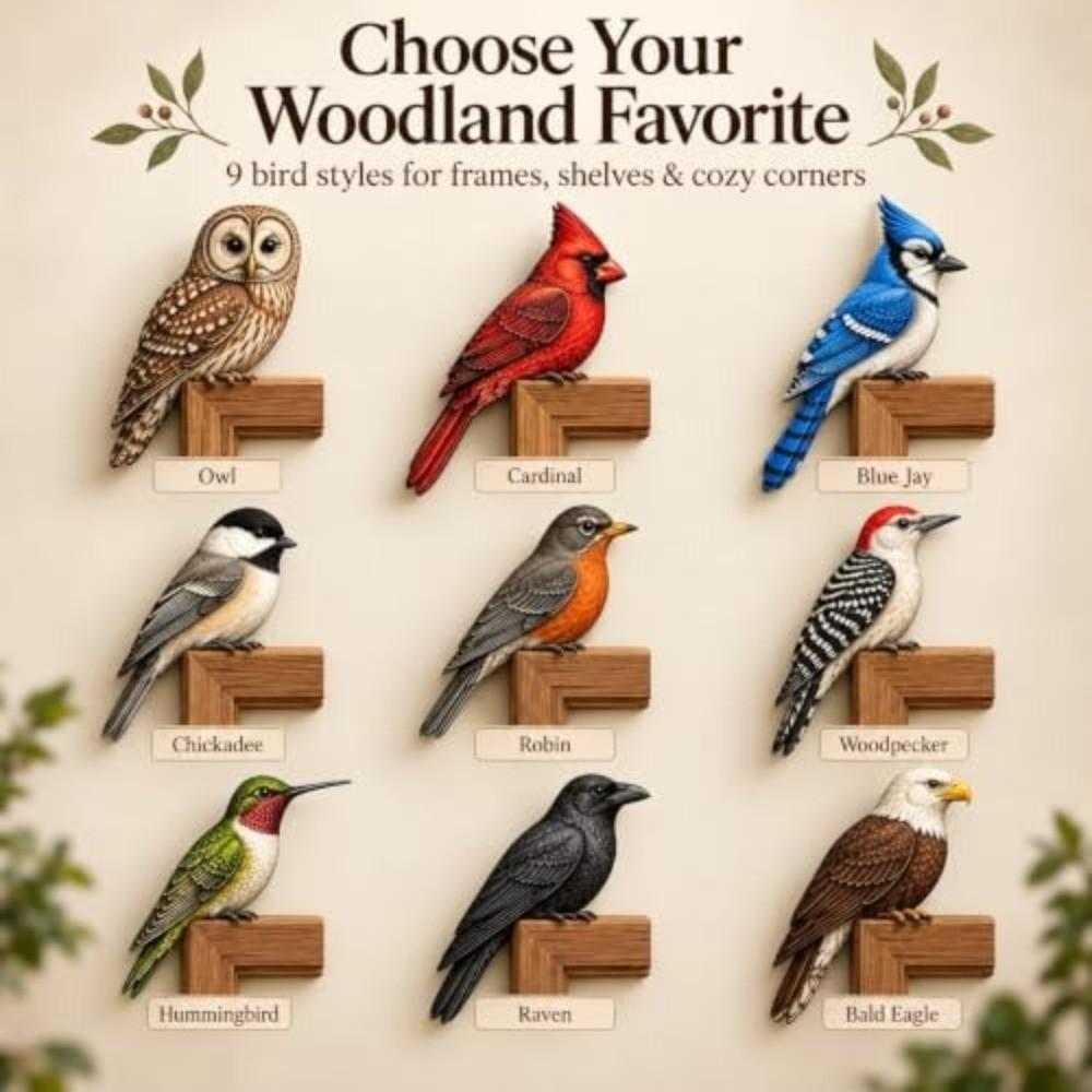 Adorable Bird Shape Animal Door Decor Door Top Design Hanging Wall Ornaments Wall Decoration