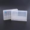 Empty Clear Nail Drill Bits Storage Box Nail Files- Holder Display Grinding for Head Container for Case Manicure Accesso