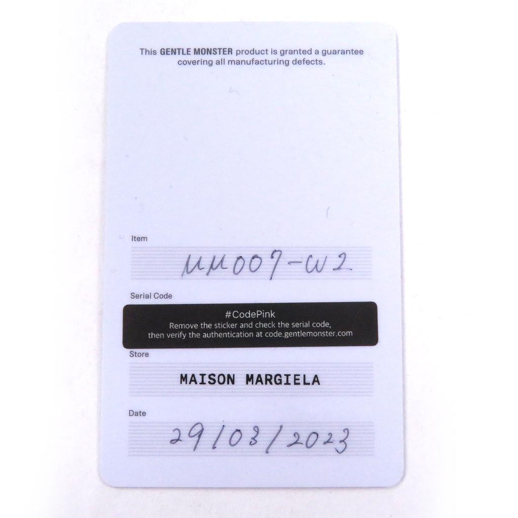 Great MAISON MARGIELA 8 GentleMonster sunglasses Wellington Used