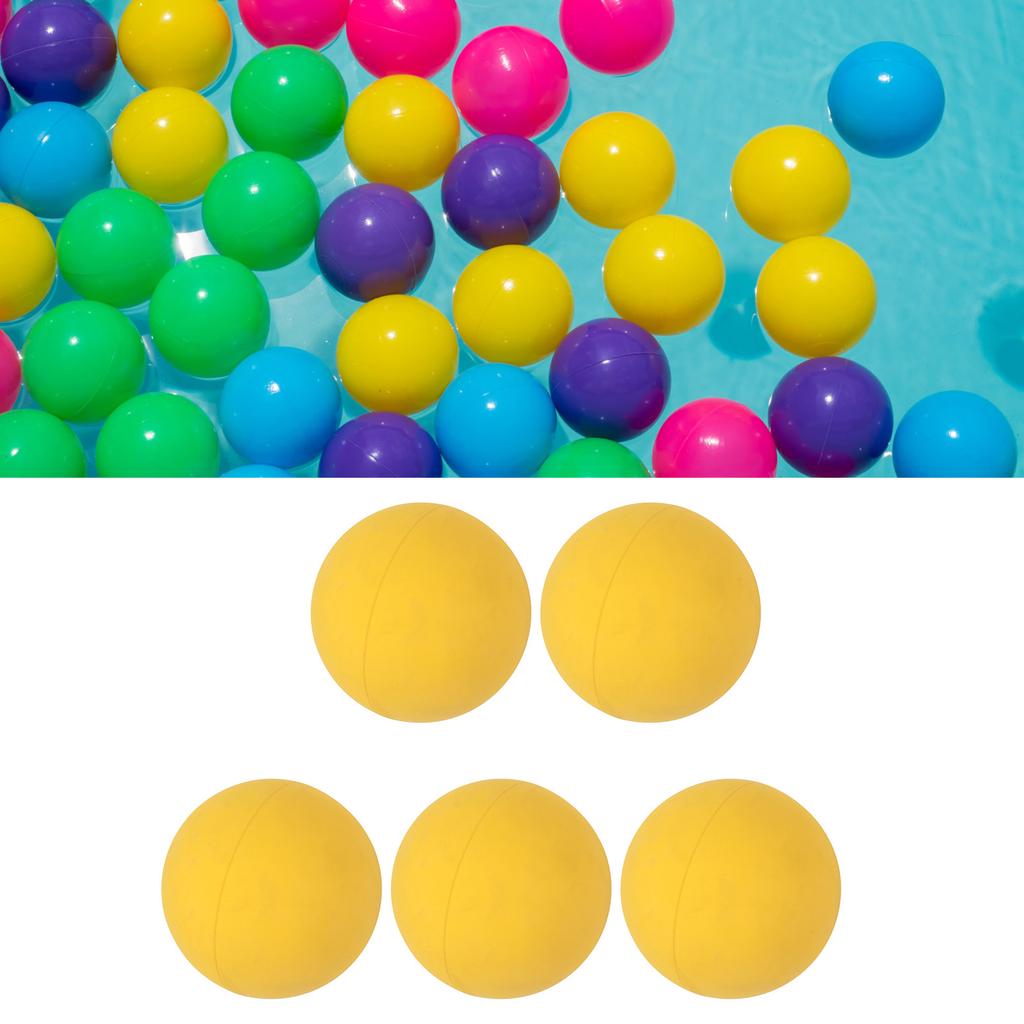 5pcs 6cm Bouncy   Safe Eco Friendly Rubber Portable Hand Exercise  s Wall   for Kids for Swimming Pools Beaches
