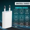 10 шт./лот EU Plug 5V 1A USB настенное зарядное устройство портативные адаптеры питания для iPhone 6 7 8 plus 11 12 13 14 Samsung htc