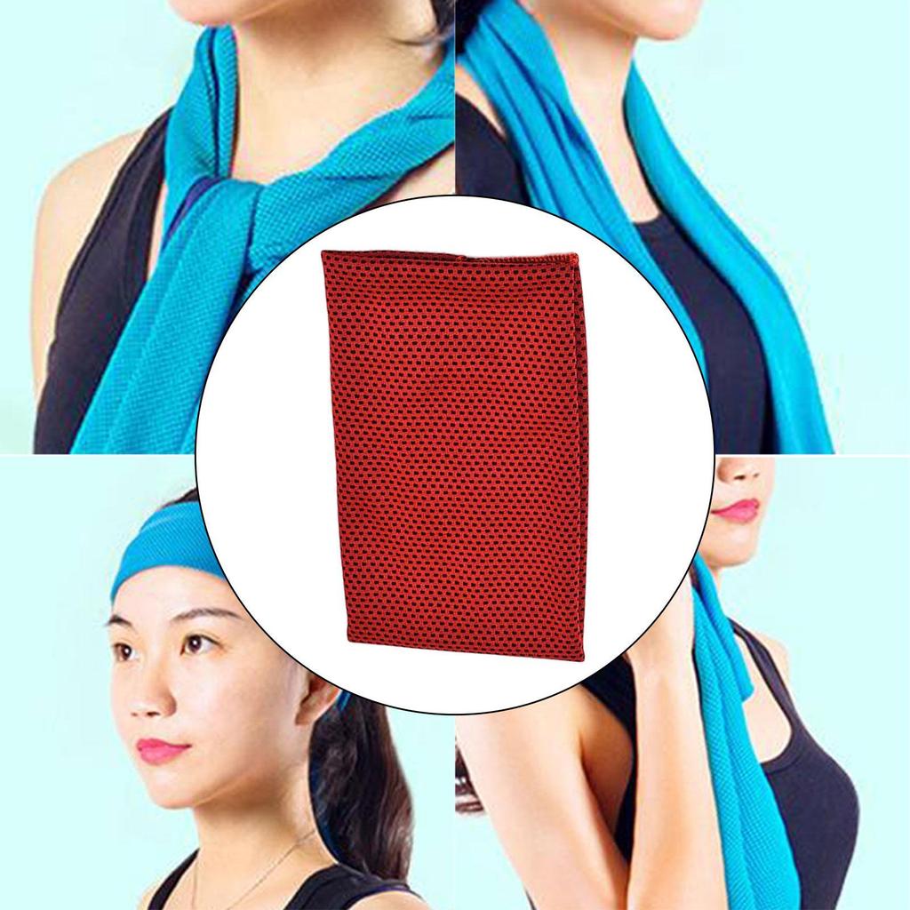 Cooling Towel Breathable Sweat Towel 40"x 12" Chilly Ice Cold Head Band Neck