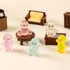 Cartoon Simulation Mini Luminous Miniature Figurine Cute Ornament Kawaii Desktop Diy Home Decoration Children Accessories Gifts