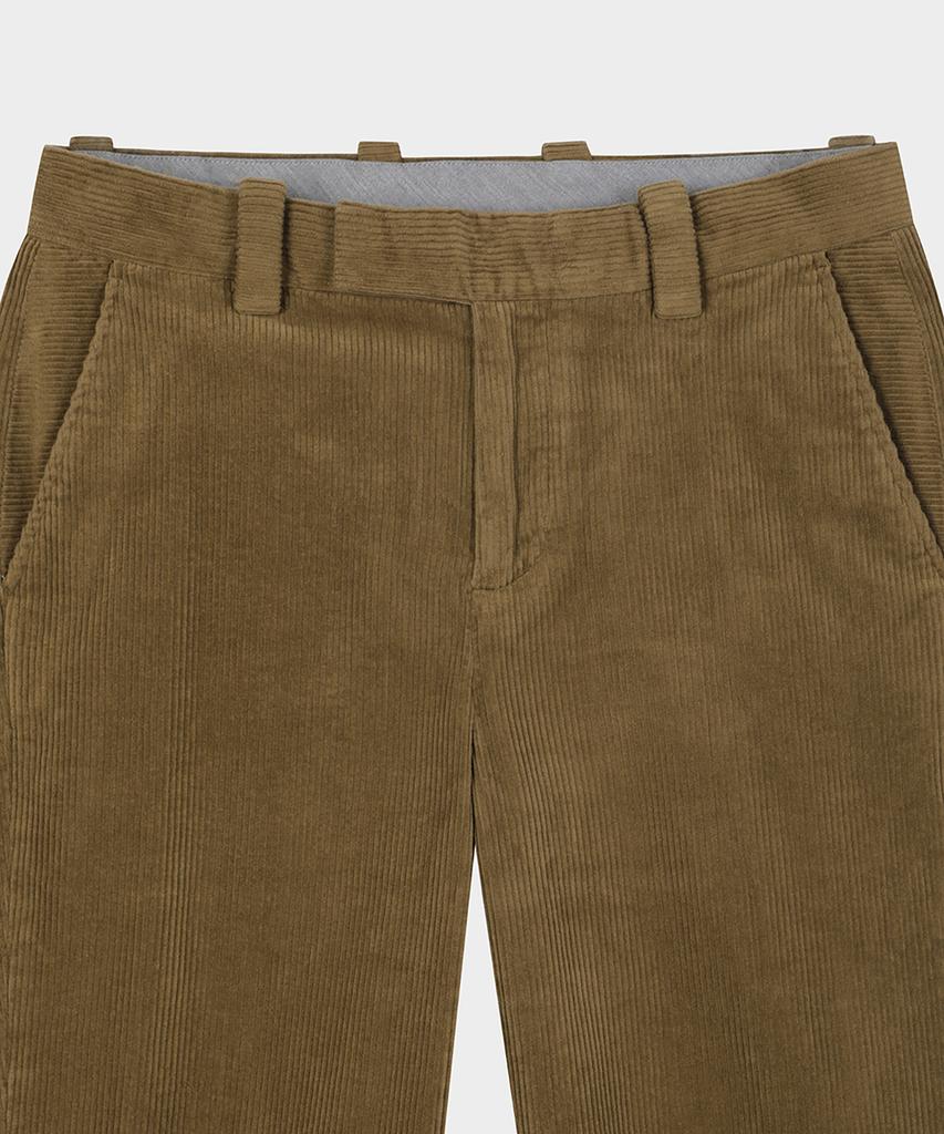 Брюки из вельвета BROOKS BROTHERS Slim Fit 8W (коричневый) (Bbpcmm47554Ew)