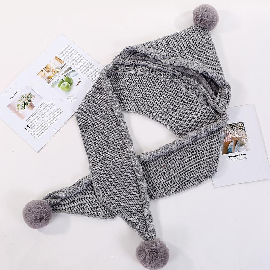 Зимние комплекты из шарфа и шапки, теплая шапка, модная вязаная шапка, женская зимняя накидка, толстый комплект из шапки и шарфа, украшение для бала