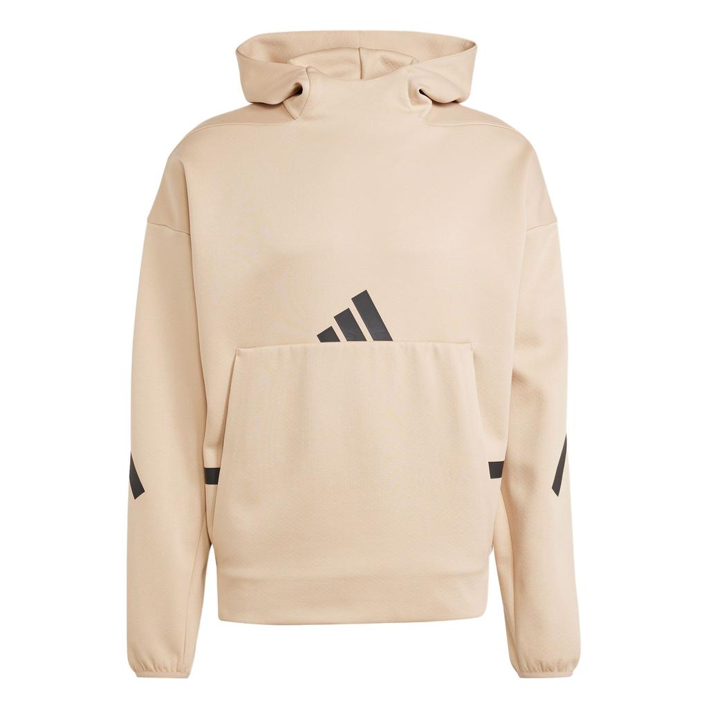 Adidas Z.N.E. Healing Series FW24 Sports Casual Hooded Long Sleeve Sweatshirt Men Sweatshirt Light-Brown JJ4894