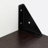 4 шт. Тяжелые железные угловые кронштейны, протектор, прямоугольная угловая стойка для мебели, деревянное соединение, твердая поддержка, треугольная