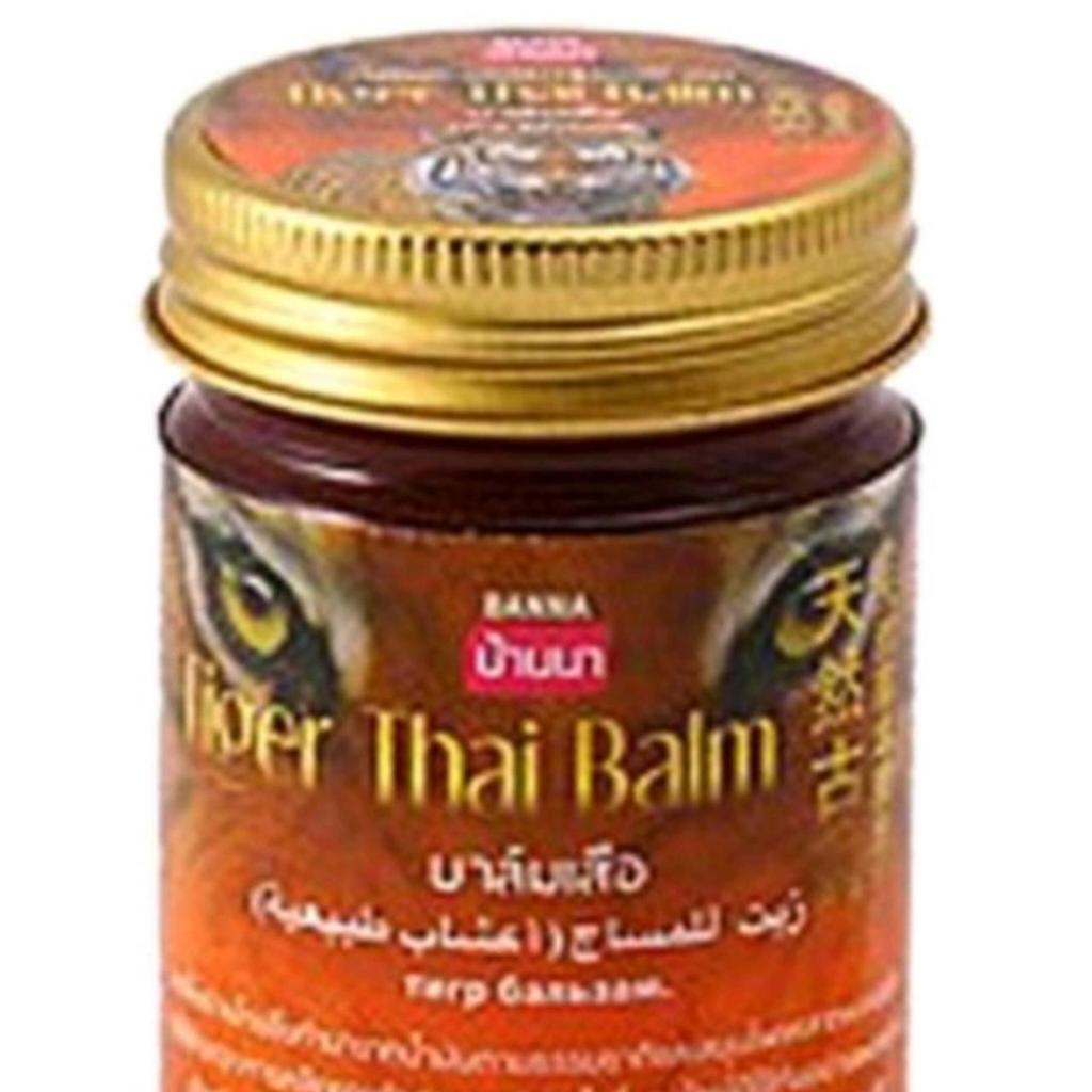 Тайский тигровый бальзам, травяной банна, теплый черный бальзам, массажная боль, мышечная боль, облегчение укуса насекомых, 50 г