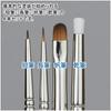 GodHand Kamifude Sennin Brush Set of 4 Painting Brush Plastic Model Tool White (Short Brush/Long Brush/Sail Brush/Dry Brush) GH-BRSP-SN-SET