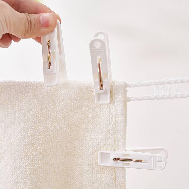 Plastic Laundry Clips With Strong Grip For Clothes Drying And Resistance Wind