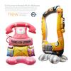 4D Three-Dimensional Oversized Cartoon Phone Window Decoration Balloon for Parties and Photos