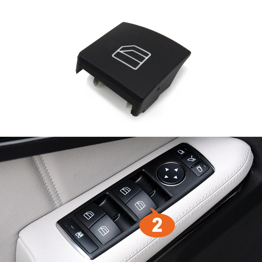 Interior Car Window Lifter Switch Button Cover For Mercedes Benz A B C E GLA GLK Class W176 W246 W204 W212 W207 W156 X204