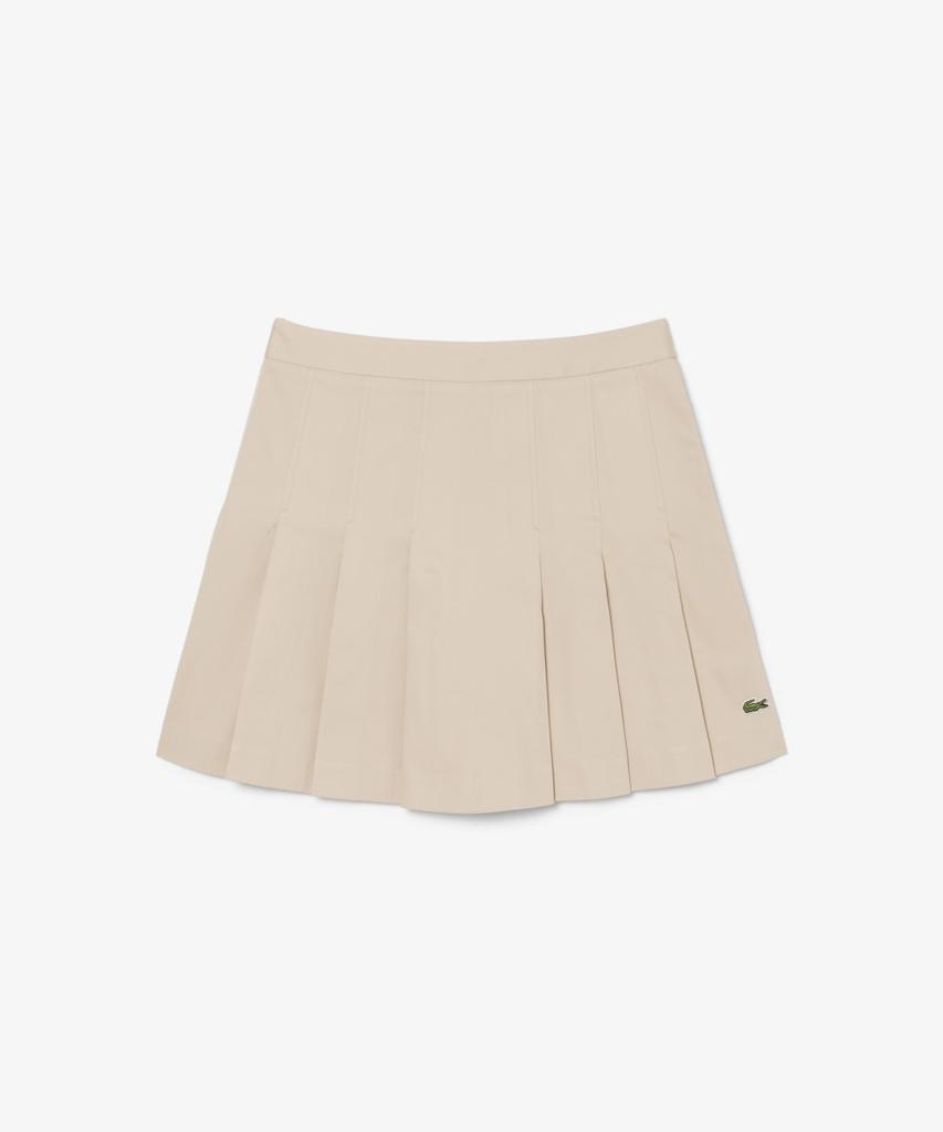 LACOSTE Женская культовая короткая плиссированная юбка Jf8001-56G X6F