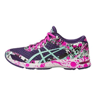 Gel-Noosa Tri 11 Прочные Дышащие Низкие Кроссовки Женские фиолетовые разноцветные T676N-3378