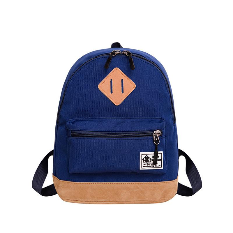 Милый школьный рюкзак из ткани Оксфорд для детей Различные цвета Унисекс Дизайн