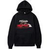 Initial D Unisex Hoodies Drift Jdm Sweatshirt Japanese Anime Print Car Streetwear Unisex Automobile Culture Sweatshirt Hoody Unisex