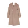 JNBY Loose Long Sleeve Wool-Cashmere Blend Coat