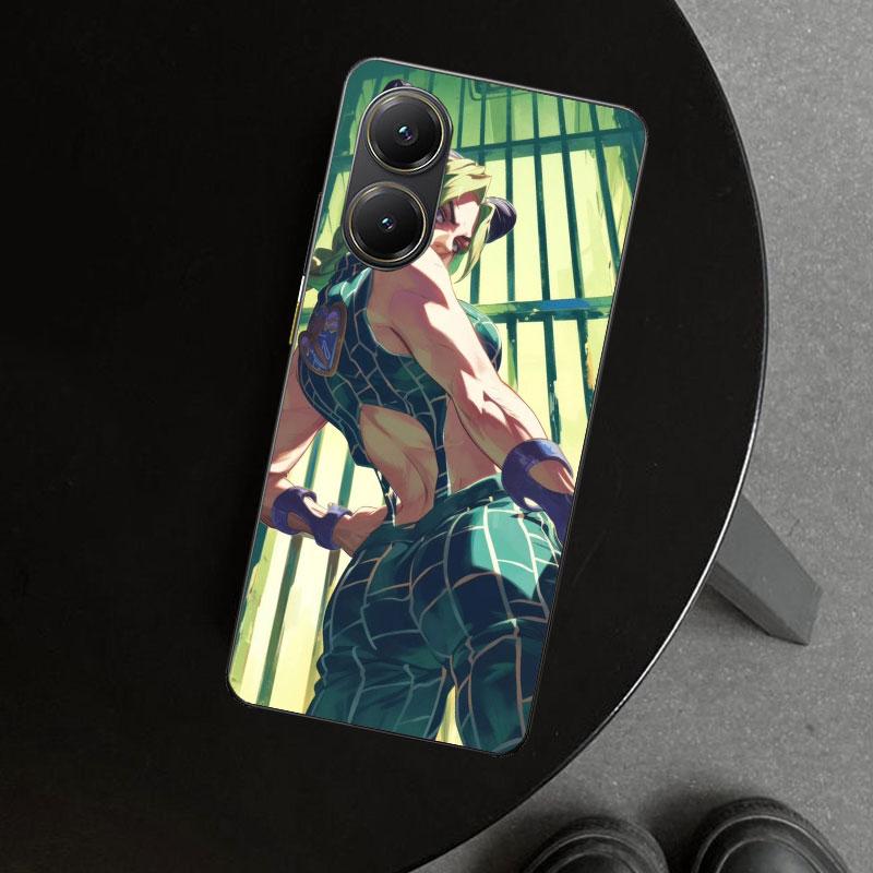 Чехол для телефона JoJo's Bizarre Adventure Джолин Куджо для Xiaomi Poco X6 X5 X7 Pro F7 Ultra Redmi 15C 15 13C 13 12C 12 10C 10 1