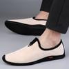 2024 New Shoes Men Loafers Light Walking Breathable Summer Comfortable Casual Shoes Men Sneakers Walking Shoes Genuine Leather