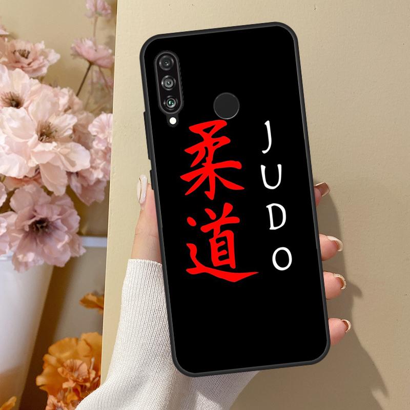 Japanese Martial Arts Judo Cover For Huawei P30 Lite P40 P20 P50 Pro Nova 5T P Smart 2019 Case For Honor 50 10i 8X