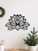 Богемный черный мандала металлический настенный декор йога медитация духовный декор