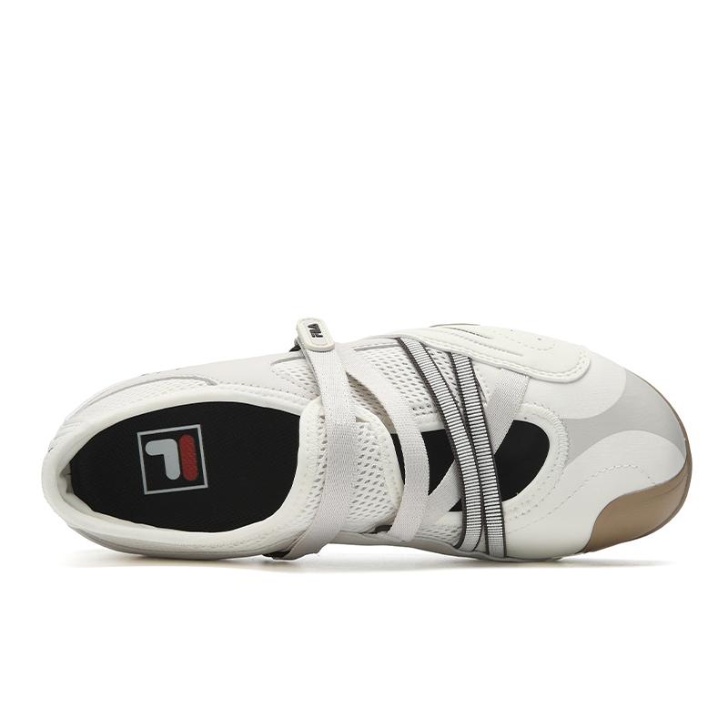 Sandals FILA TURBO SANDAL Breathable Lightweight Low top Casual Shoes Women's Standard White/Plain Gray