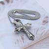 Men's Necklace Lady's Necklace Hiphop Hip Hop Titanium Necklace Cross